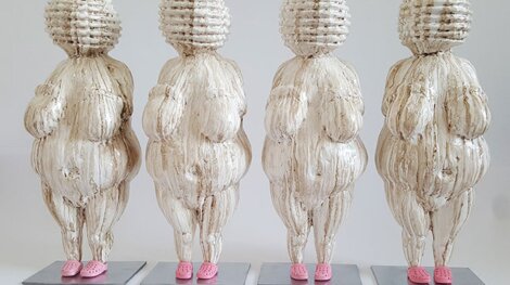 Pawel-Wocial-Kamila-Tuszynska-Where-fake-was-born-rzezba-popkultura